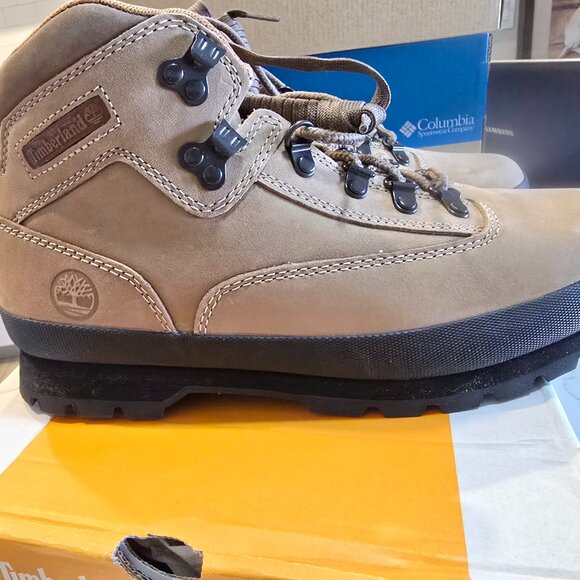 Men's Timberland Euro Hiker Mid Lace Boot - Medium Beige-TB0A2P27EN3 Sz 10.5 NEW - Picture 1 of 16